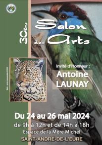 Affiche Salon des arts - Saint-André de l'Eure