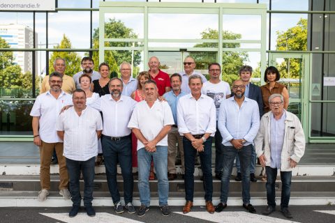 Photo du président et des vice-présidents